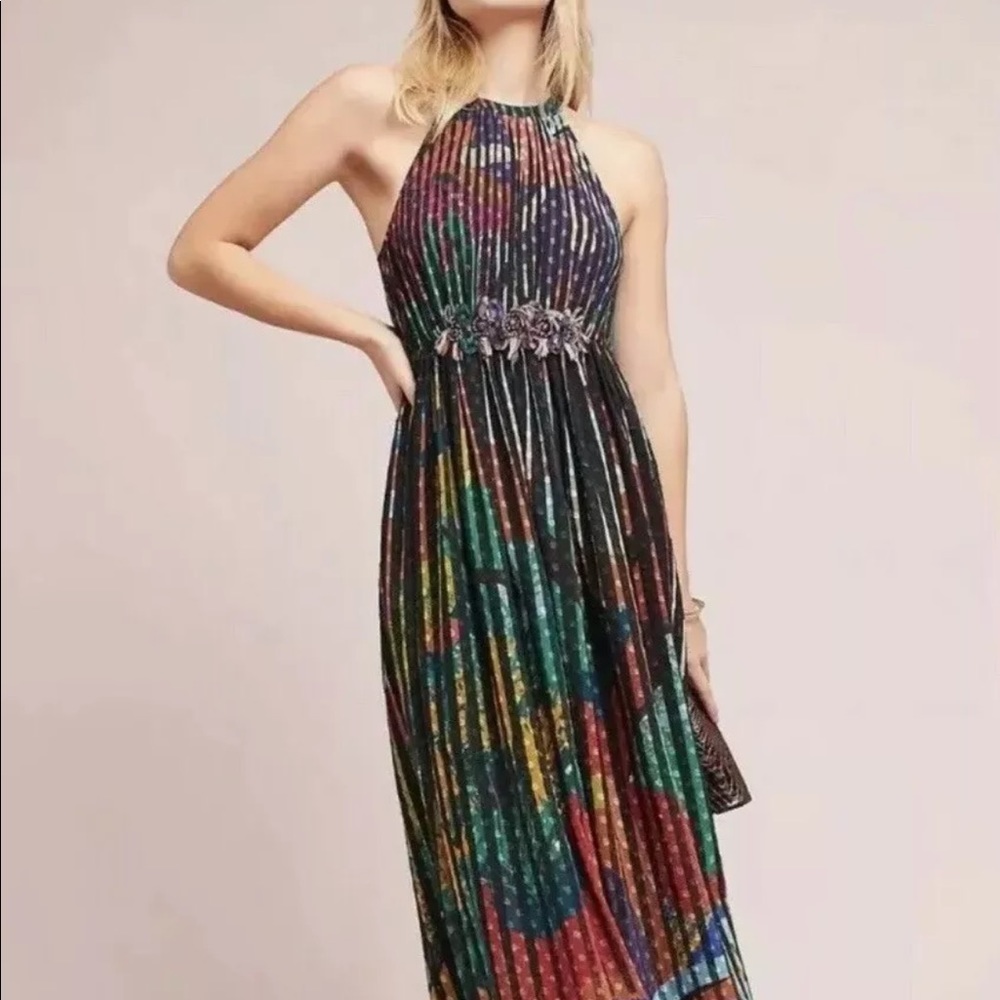 Multicolor maxi dress from Anthropologie